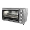 BLACK+DECKER Rotisserie Convection Countertop Toaster Oven, Stainless Steel, TO4314SSD