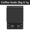 3kg/0.1g Digital kitchen Weight Grams Electronic Balance High Precision Coffee Scale Portable With Timer Food Espresso Powder