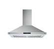 30/36 inch Range Hood 700CFM Wall Mount Stainless Steel Touch Control 3-speed Stove Vent